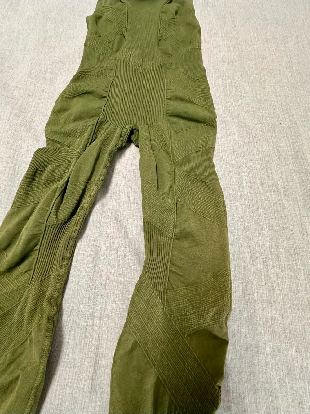 FP Movement Good Karma Olive Onesie Sz XS/S